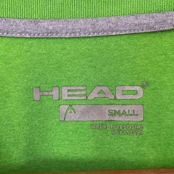 HEAD Hypertek Neon Reflective Performance Tee Size Small - Picture 4 of 7
